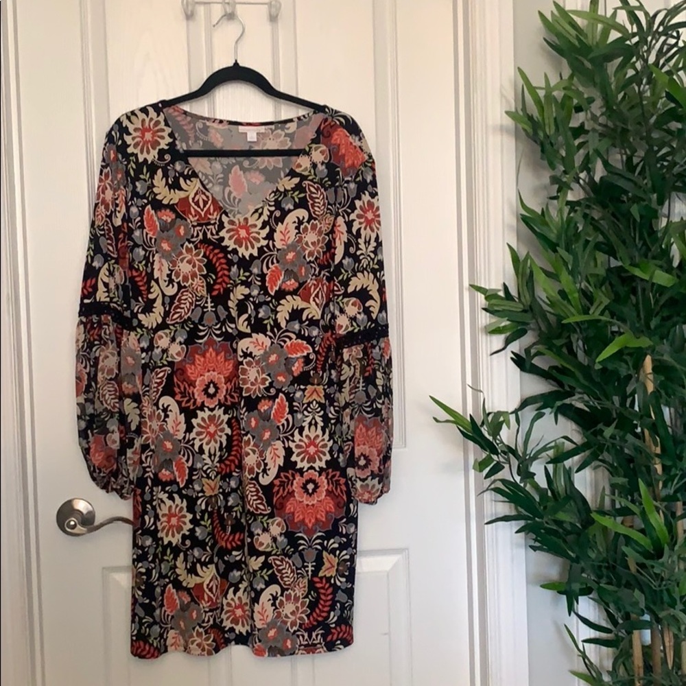 Floral Bohemian Loose Dress